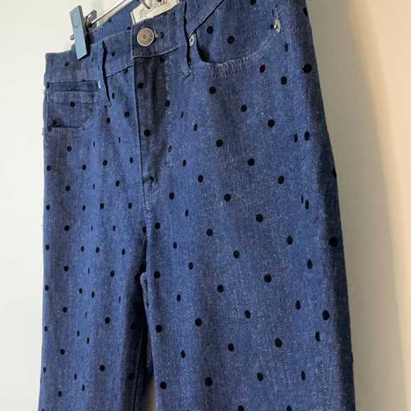 Madewell Polka Dot High Rise Skinny - Picture 3 of 5